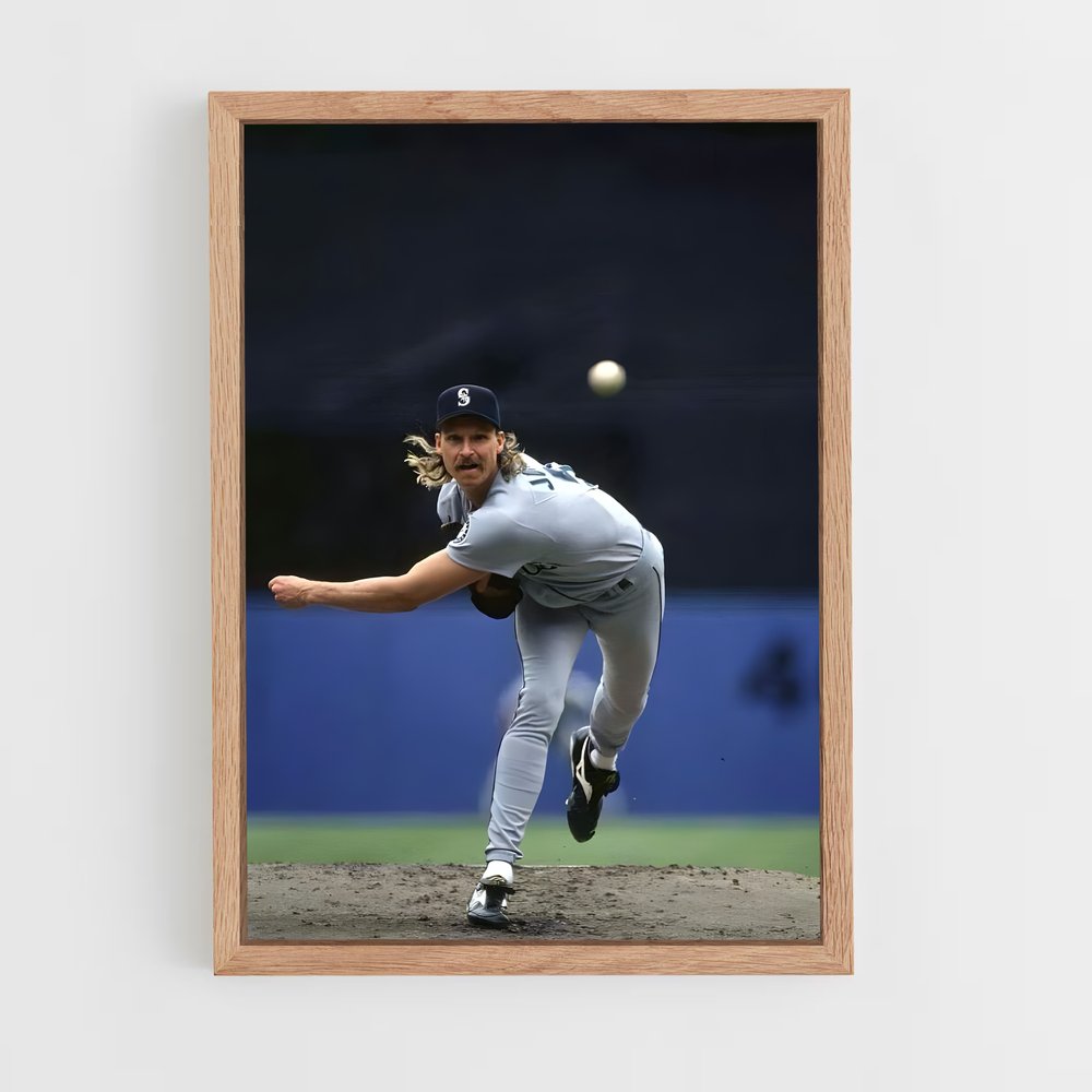 Poster Randy johnson – affiche Baseball (vue 4)
